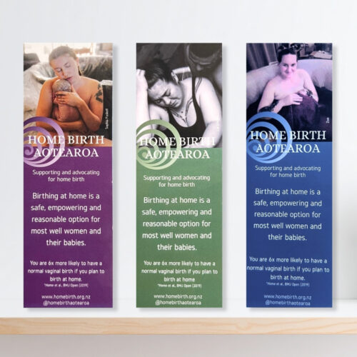 Bookmark purple green blue