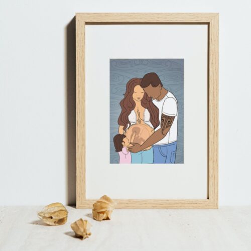 Taha Whānau - Unframed Print